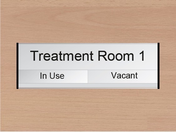 Treatment Room sign