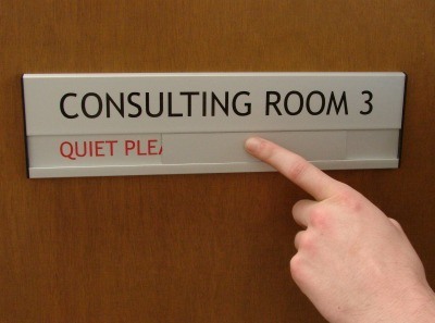 Consulting Room Slider Sign