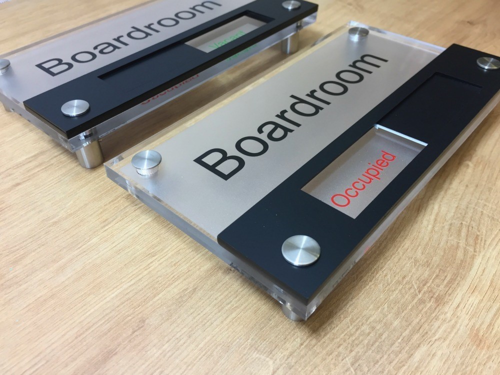 boardroom slider sign