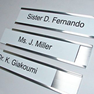 Interchangeable door signs