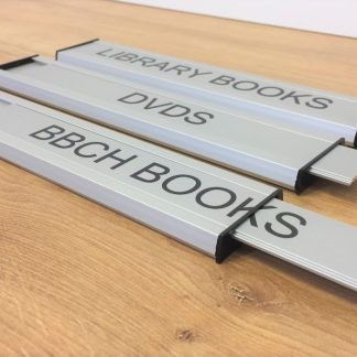 Interchangeable Slim Aluminium Sign