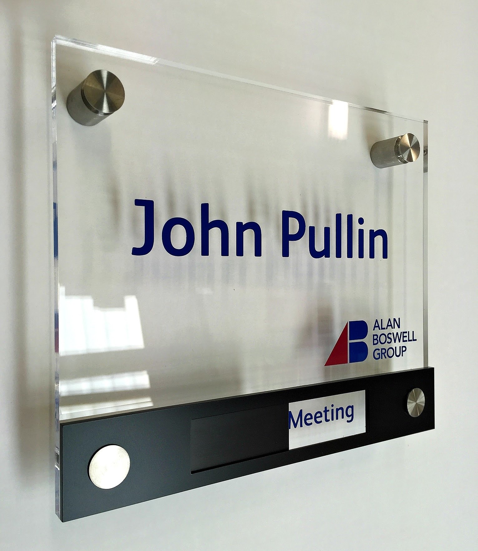 meeting room slider sign