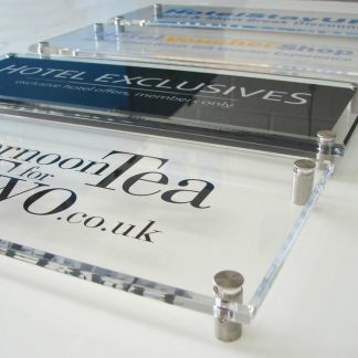 acrylic signs