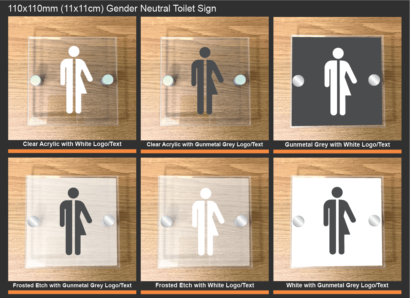 Gender Neutral Toilets Sign - Image 2