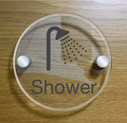 shower-door-sign