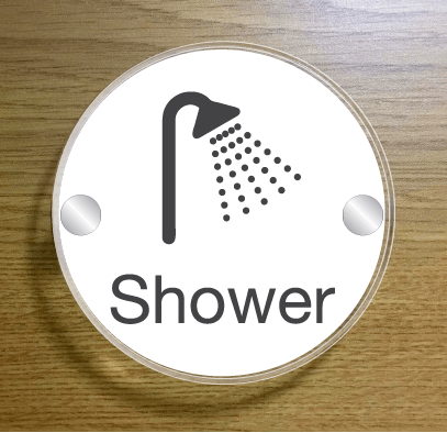shower-door-sign