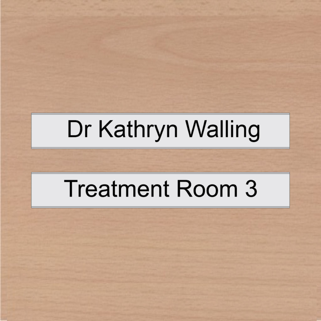 Interchangeable Slim Aluminium Sign - Image 4