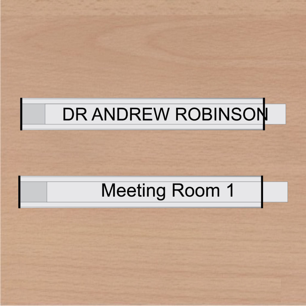 Interchangeable Slim Aluminium Sign - Image 6