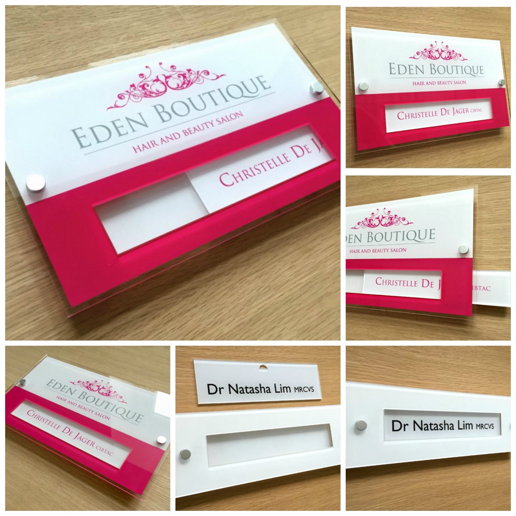 Interchangeable Perspex Signs - Image 15