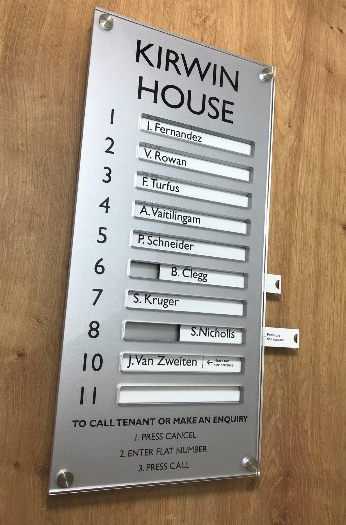 Interchangeable Perspex Signs - Image 2