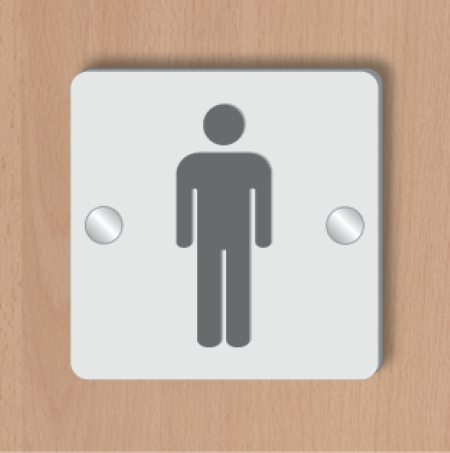 3D Men’s Toilet Sign - Image 2
