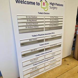 Changeable Signs for Doctor and GP Practices
