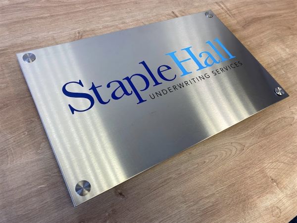 Staple_Hall_steel_plaque
